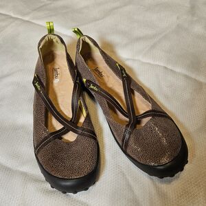 Jambu Shoes Womens Granada Mary Jane 11 brown